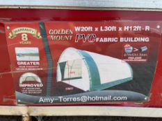 Heavy Duty Building 20'W x 30'L x 12'H New Unissued