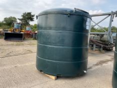 DESO V5000 BT 5000ltr Bunded Water/oil tank from MOD