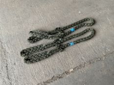 2 x British Army Marlow Recovery Ropes.