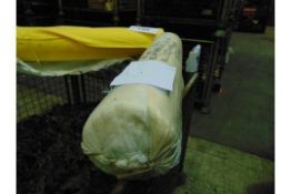 40m x 1m Roll of High Quality Yellow Duster New & Unissued