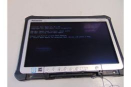 PANASONIC TOUGHBOOK CF-D1 with a wall charger, Vehicle dock & DC Adapter from UK Fire and Rescue