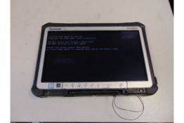 PANASONIC TOUGHBOOK CF-D1 with a wall charger, Vehicle dock & DC Adapter from UK Fire and Rescue