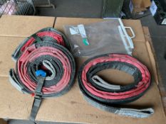 3x Land Rover Wolf Towing Strops