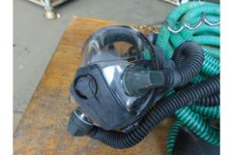 You are bidding on a: Nevis Fresh Air Breathing Set and Mask