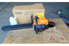 New & Unused Boss Petrol Chain Saw YD-52