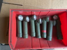 7 x British army standard issue Torches
