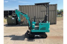 1000 kg mini crawler excavator JPC PC-10. Manufactured in 2022