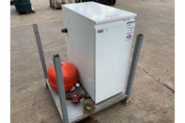 1 X Oil Fired Central Heating Boiler c/w pump expansion tank Etc.