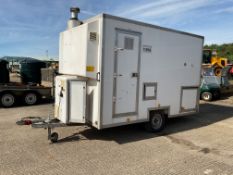Single Axle Mobile Changing/Wash/Shower Unit