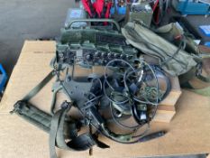 Clansman UK/RT 320 Transmitter Receiver c/w kit and 2 spare Batteries as shown