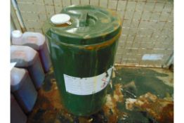 1x 25 Litre Drums of Ultra Safe OX40 hydraulic oil MoD Reserve Stocks