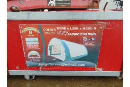 Heavy-Duty Storage Shelter - W20' x L30' x H12'