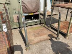 1 x British Army Standard Stacking Post Stillage.