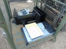 1x Stillage of IT / Computer Equipment Inc IBM Server, Monitors, Fax Machine, Scanner etc