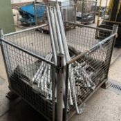 1 x stillage of British Army Tents, poles, Pegs, canvas Etc.