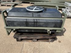 You are bidding on: 1 x British Army Demountable 100 Gallon Water Bowser with Frame