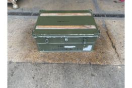 A1 Aluminium Zarges Type Stacking Waterproof Transit Case, MoD Reserve Stock