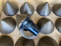 12x A/C Bomb Nose Plug No 54MK4 in Original Crate, Date 1974