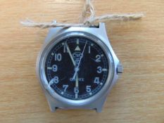 CWC 0552 Royal Marines / Navy Service Watch Nato Marks, Date 1989