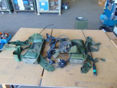 2 x Clansman RT 349 Transmitter Receiver c/w Accessories as Shown