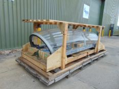 Panavia Tornado Aircraft Canopy c/w Fittings in Transit Case with Papers