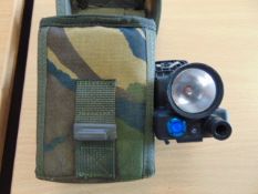 Sight Aimer LLM 01, Laser Light Module 01 made by Rheinmetal c/w Mounting Bracket and Pouch.