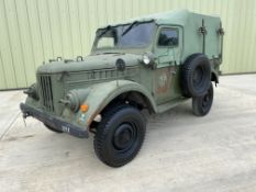 Totally Original Gaz 69 Radio Jeep 4 x 4 from the East German Army.4743 Kms only