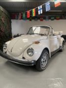 Absolutely Beautiful Original1979 Triple White VW Beetle convertible 21,785 Miles Only
