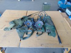 2 x Clansman RT 349 Transmitter Receiver c/w Accessories as Shown