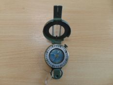 Stanley London British Army Brass Prismatic Compass in Mils, Nato Marks