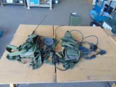 2 x Clansman RT 349 Transmitter Receiver c/w Accessories as Shown