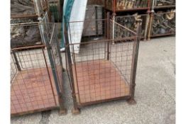 MOD Steel Stacking Stillage W/ Removable Posts & Sides