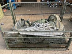 1 x Large Stillage Tent Poles, Canvas and Fittings
