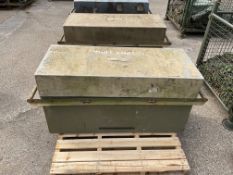 Aluminium Demountable Tool Box, Ideal for Pick-Ups Transits etc w/ Lifting Handles