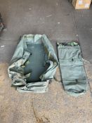 2 x Unissued canvas Holdall and Weapons Cover