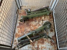 Q 2x Unissued Swing out Universal Weapon Mounts c/w Pintle Mount etc from UK MoD