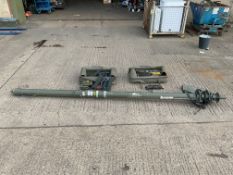 Mast System Ex 105 12-302 Antenna Mast c/w Winch and 2 x Accessories bags from UK MoD