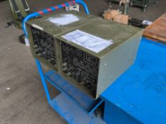 2x Clansman RT321 HF Training Transmitter Receiver, Ideal for Vehicle etc