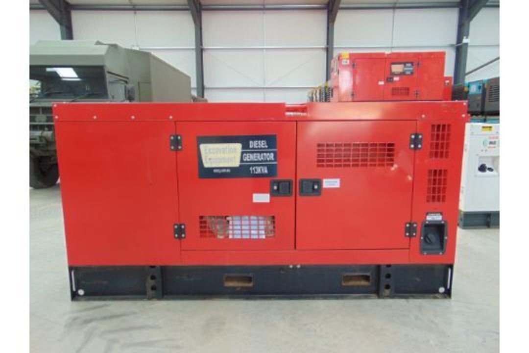 2023 New Unused 113 KVA Silent Diesel Generator - 3 Phase 230 / 400V - Image 3 of 11