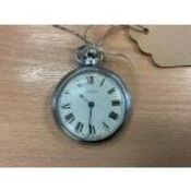 Ingersol Pocket Watch Roman Numberals made in UK