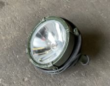 British Army FV159907 Vehicle Spot Lamp c/w Cable,