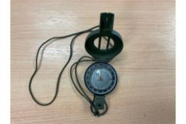Francis Barker M88 British Army Prismatic Compass, Nato Marks in Mils