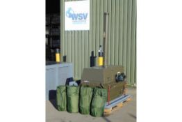 Dantherm VAM 40 Portable Workshop / Building Heater 230V c/w Accessories as shown