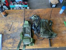 2x Clansman RT349 Transmitter Receiver c/w Accessories as shown