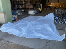 1 x Unissued 5.5m x 7m Tarpaulin Sheet