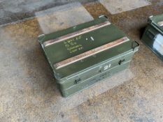 A1 Aluminium Zarges Type Stacking Waterproof Transit Case, MoD Reserve Stock