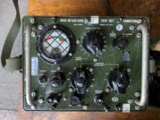 1x Clansman Radio Test Set with Accessories