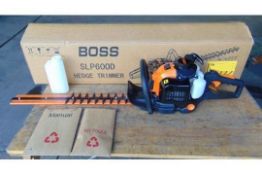 New & Unused Boss Petrol Hedge Trimmer SLP600D
