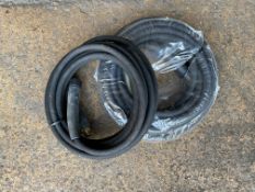2 x New Unissued Pressure Washer Hose c/w Fittings