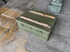 A1 Aluminium Zarges Type Stacking Waterproof Transit Case, MoD Reserve Stock
